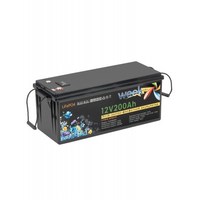 Аккумулятор LiFeP04 Weekender 12V 200 Ah с дисплеем Аккумулятор LiFeP04 Weekender 12V 200 Ah с дисплеем