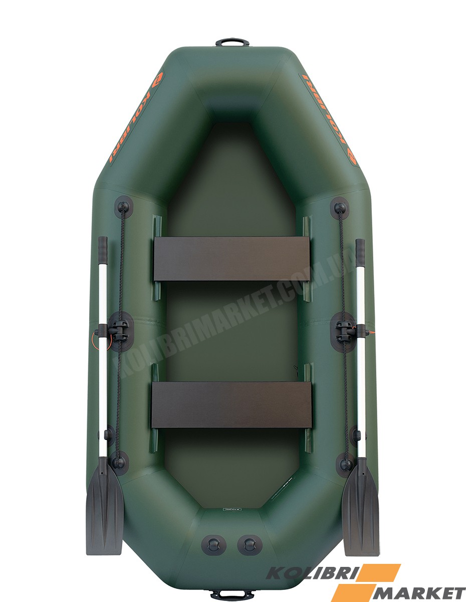 Купить гребную лодку Kolibri К-240 | Резиновая лодка Колибри